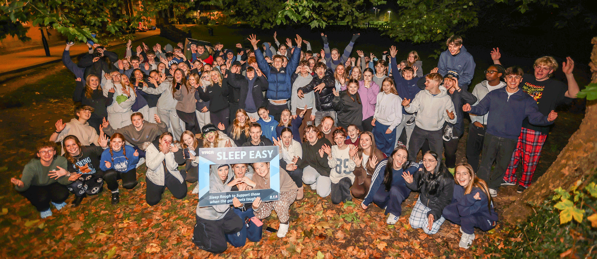 Former pupils rally against homelessness
