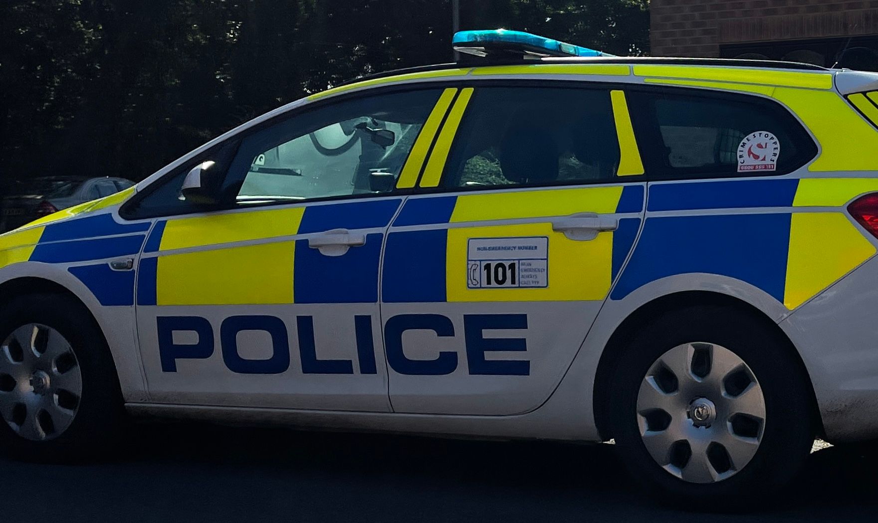 Car damaged by scooter in Christchurch