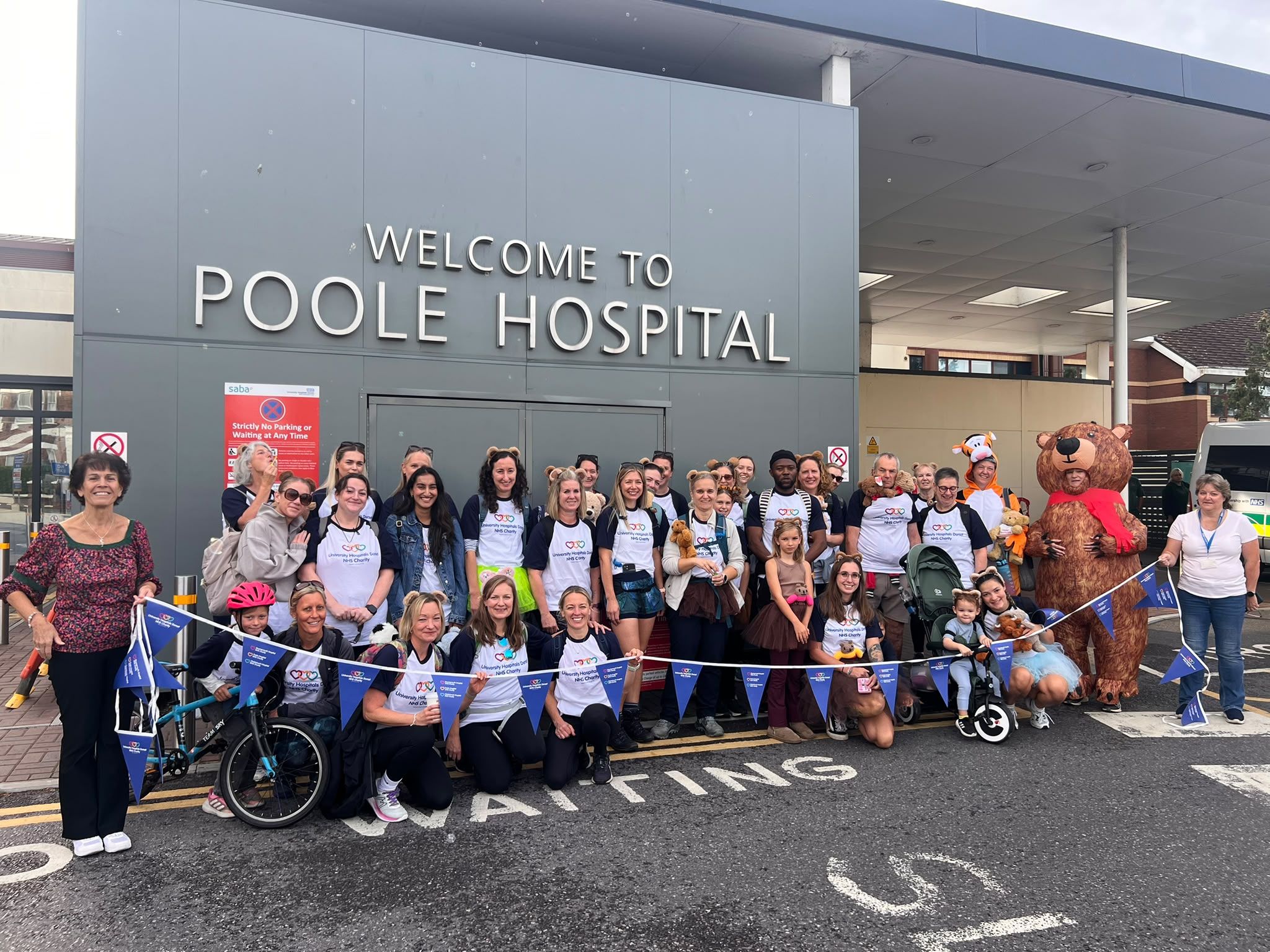 Teddy trek boosts children’s unit fund
