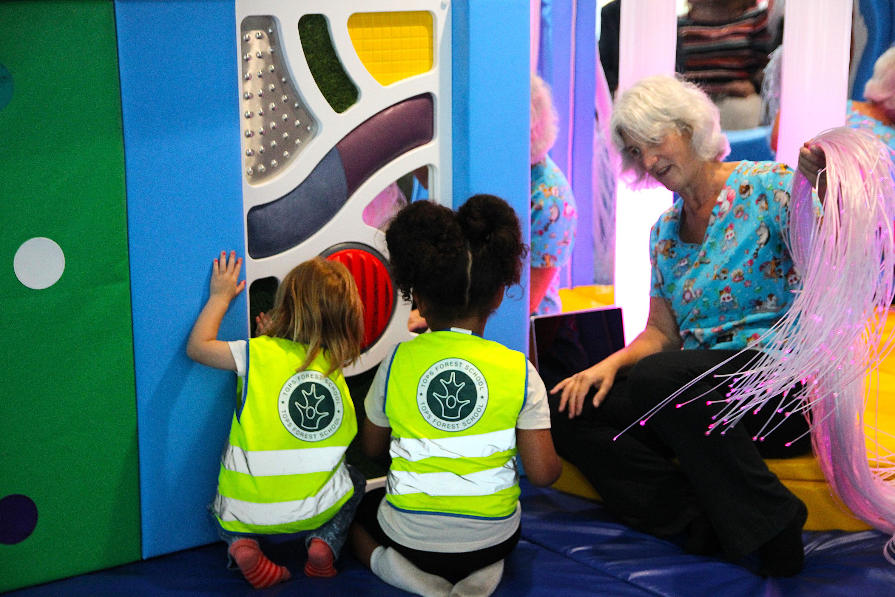 Children open sensory play area at RBH