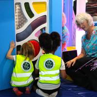 Children open sensory play area at RBH